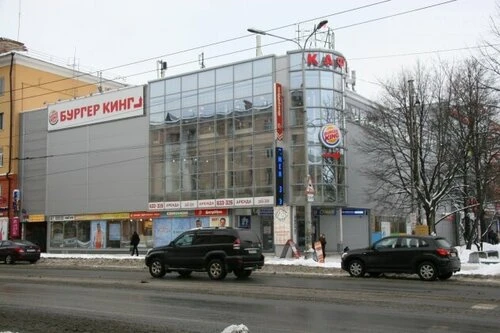 Торговый центр горел в центре Петрозаводска