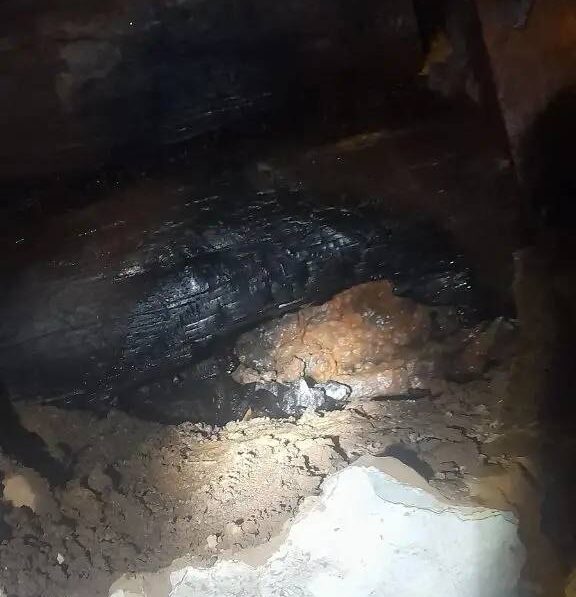 Жилой дом горел в селе Шелтозеро