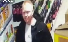 Полиция разыскивает в Петрозаводске мужчину, которого подозревают в хищении товаров