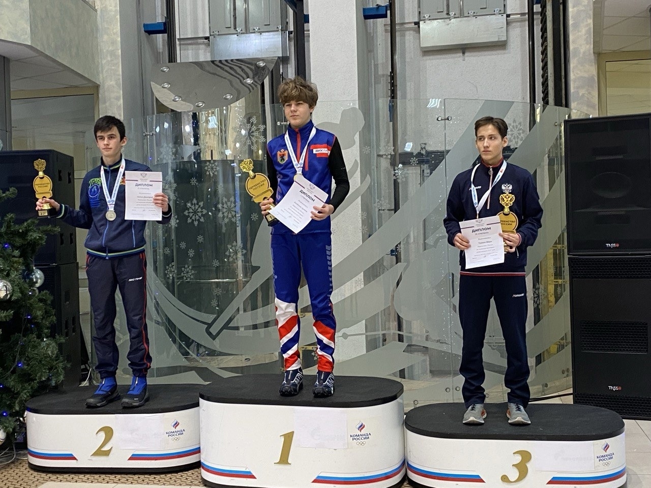 Карельский спортсмен Артём Богданов занял первое место на Первенстве России по лыжному двоеборью