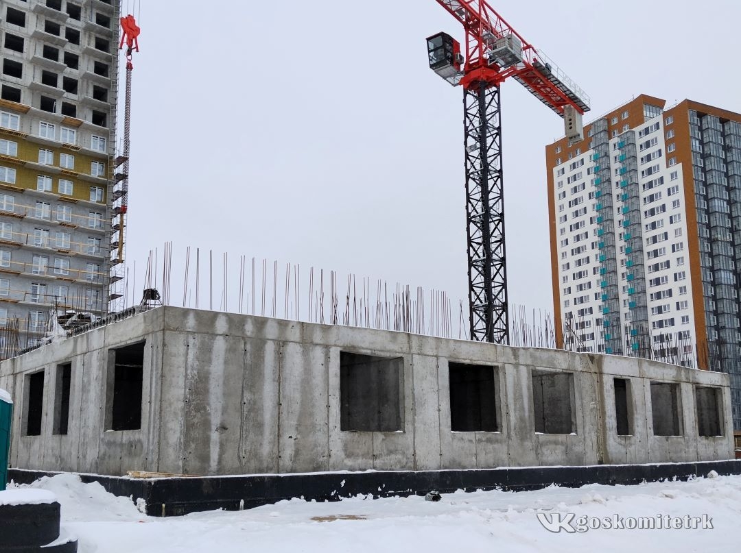 Очередной небоскреб возводится в Петрозаводске