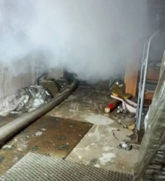 В Лахденпохья квартира полностью выгорела при пожаре