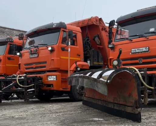 Южный циклон накроет снегом в ближайшие часы Карелию: около полусотни спецтехники подготовили в Петрозаводске