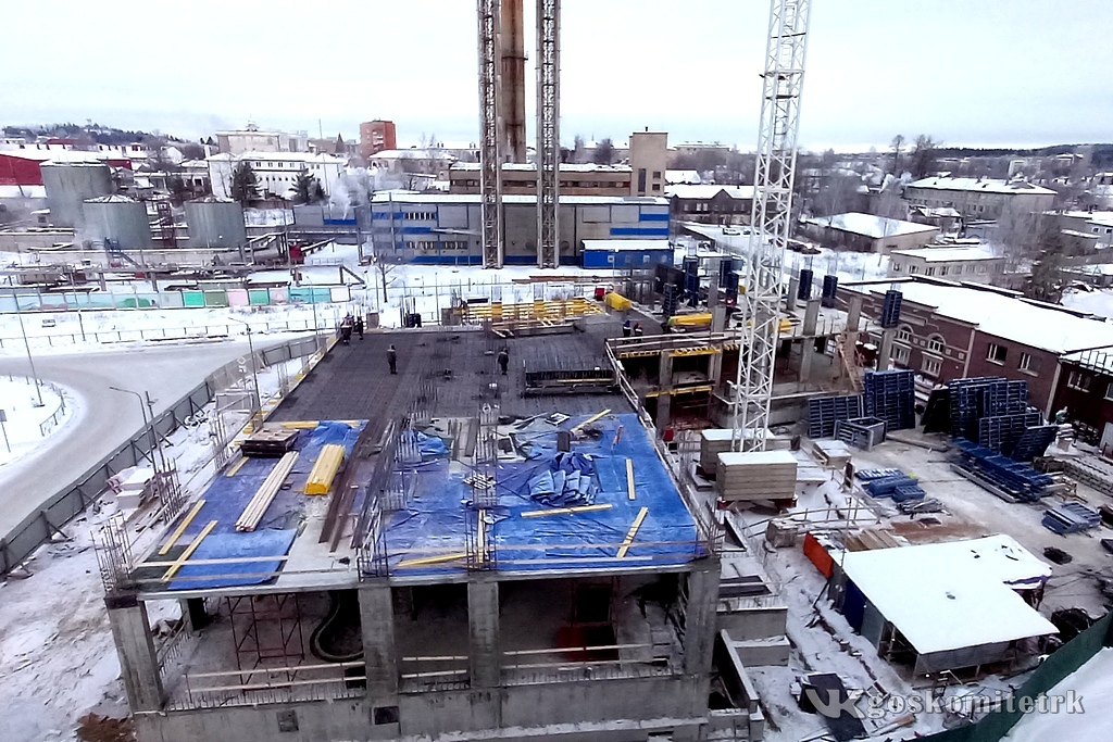 В Сортавале стоят апарт-отель в семь этажей