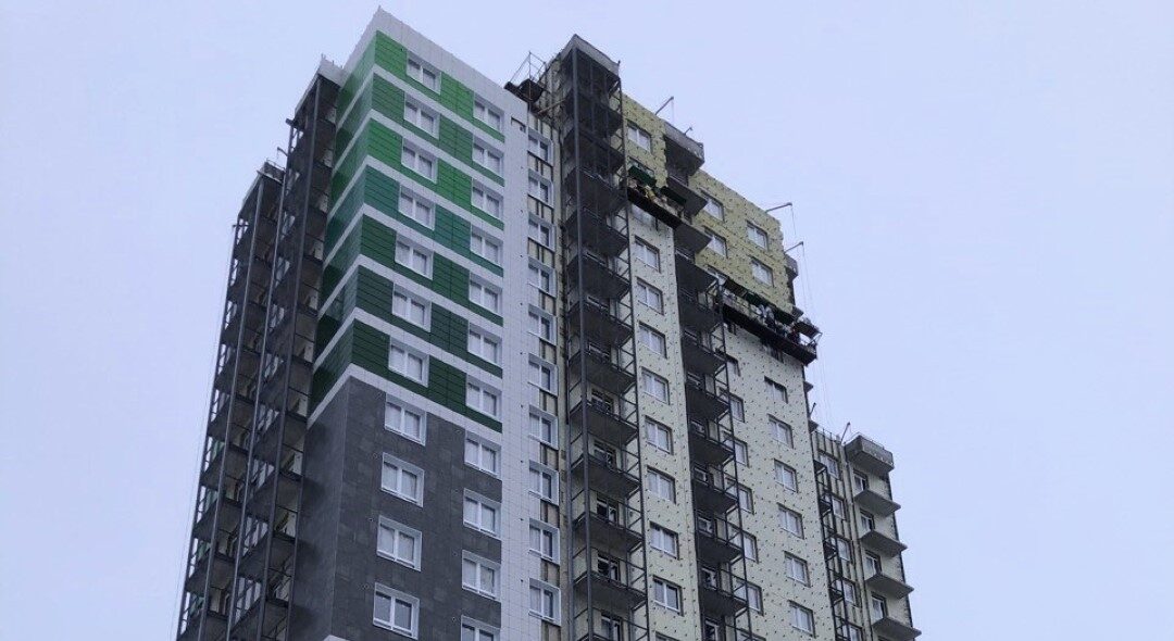 В Петрозаводске выросла очередная многоэтажка