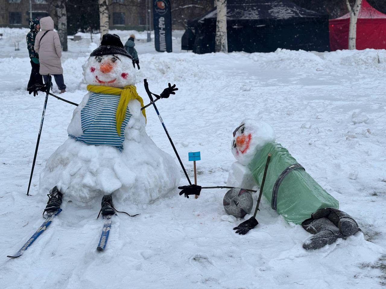 Турнир рыбаков, конкурс снеговиков и спортивные соревнования: как проходит Гиперборея в Петрозаводске