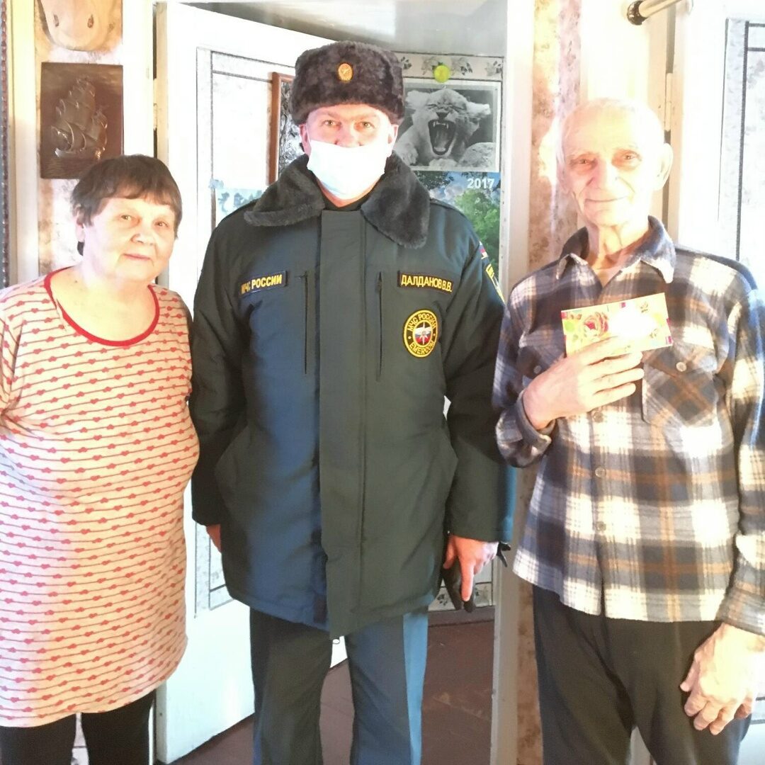 Заслуженному ветерану пожарной охраны Карелии исполнилось 90 лет