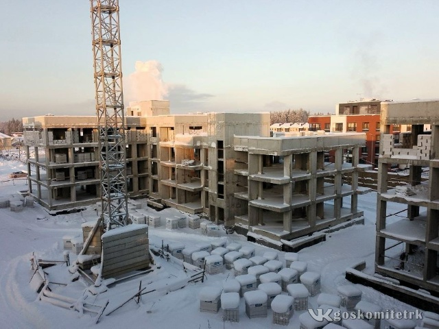 Строительство малоэтажной застройки в Петрозаводске идет полным ходом