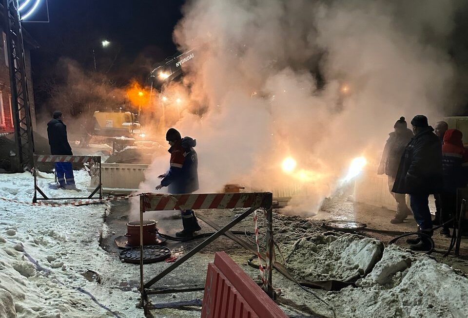 280 домов в Петрозаводске остались без тепла и горячей воды