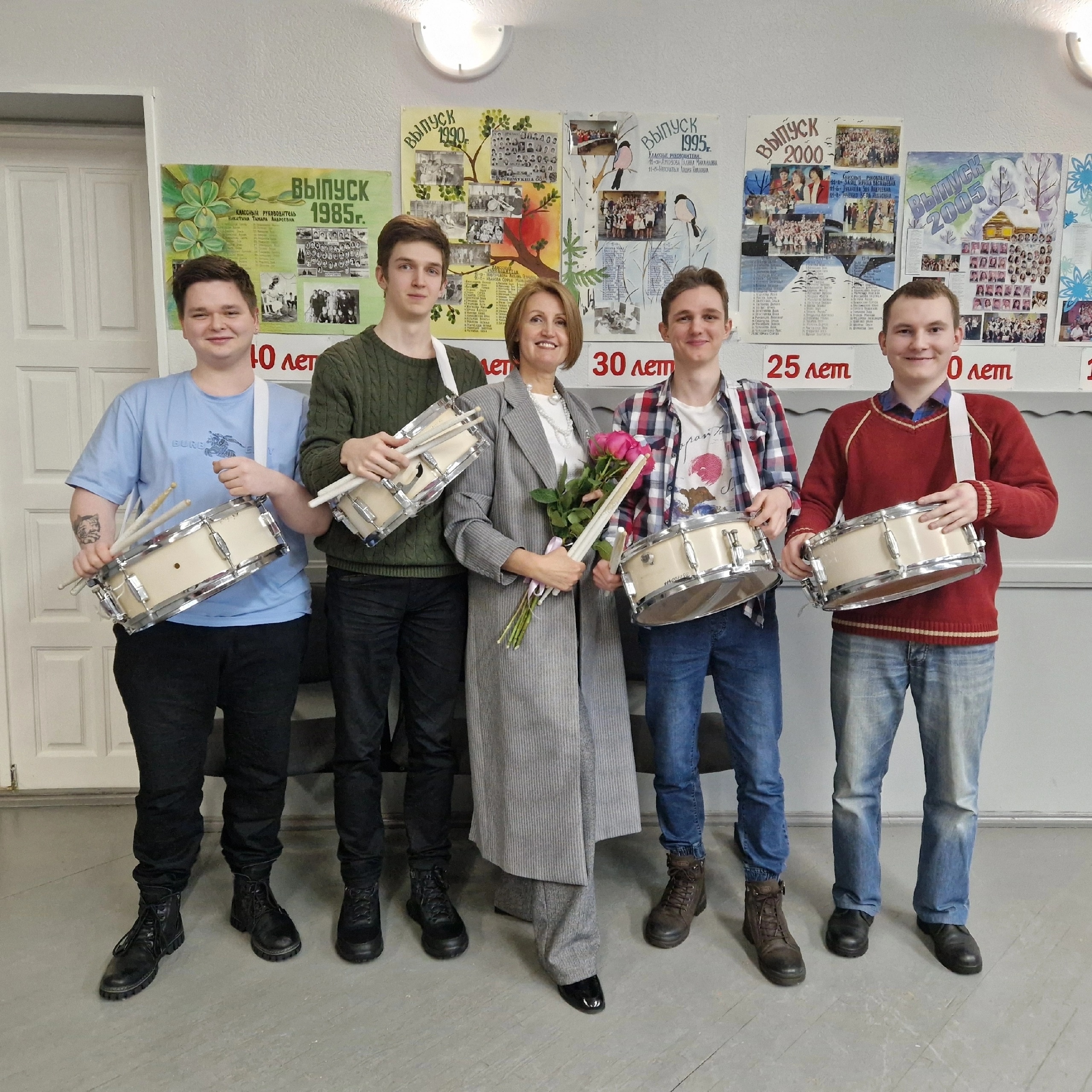 Наставница барабанщиков-рекордсменов из Костомукши рассказала о своей работе