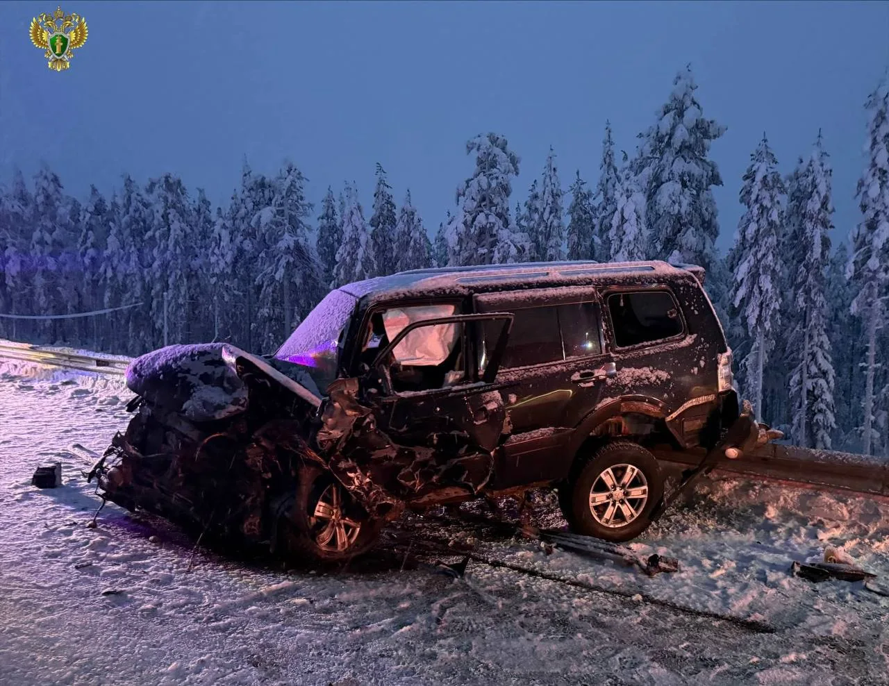 Прокуратура начала проверку по факту смертельной аварии на трассе в Карелии