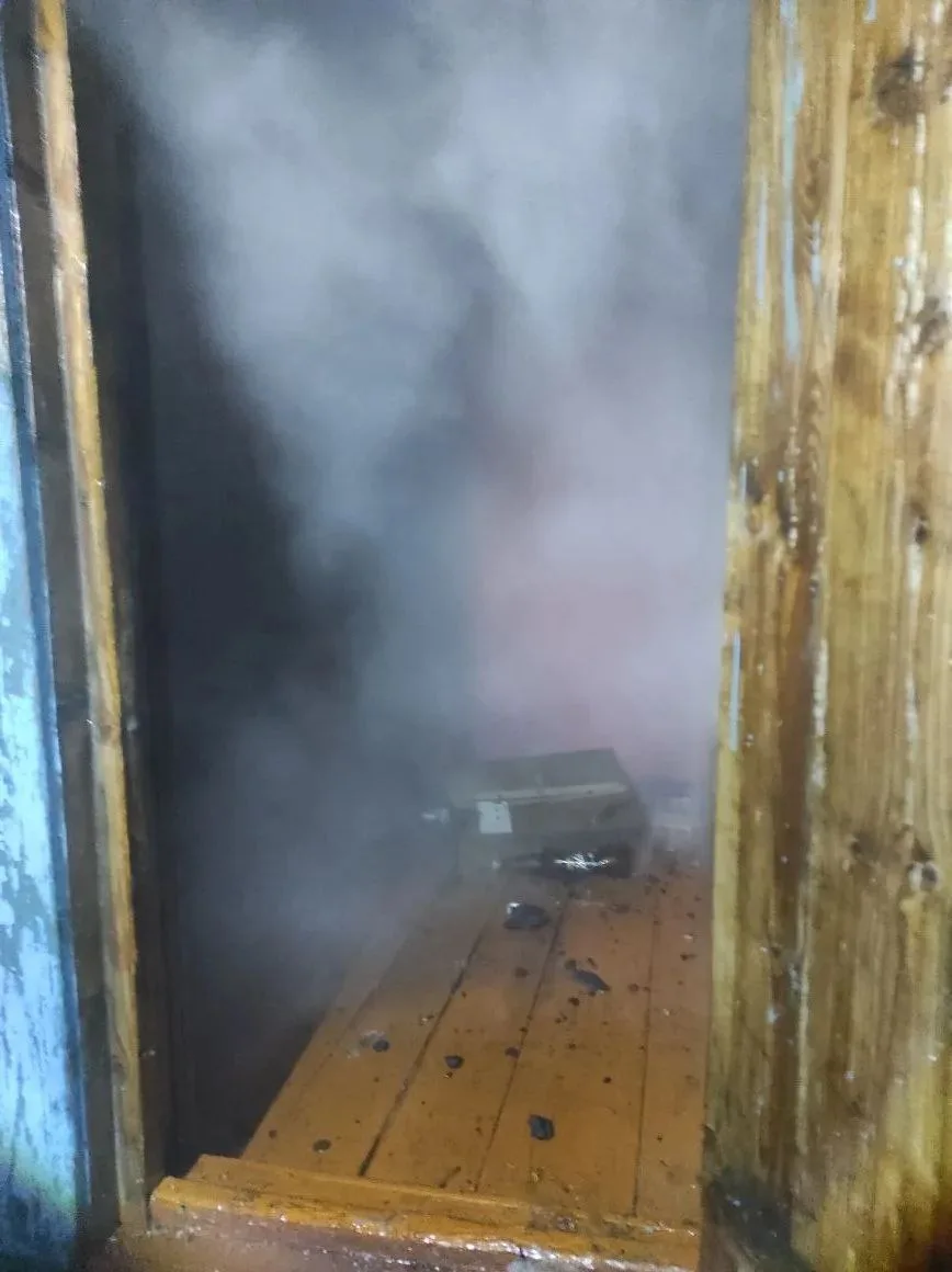 Потолок и чердак горели в частной бане в Медвежьегорском районе