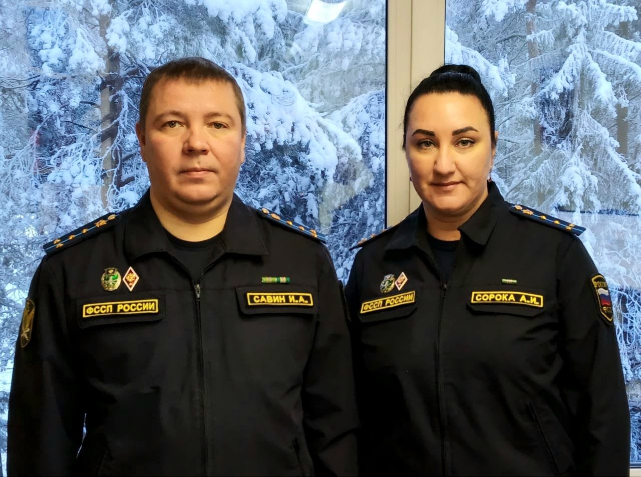 Судебные приставы спасли человека, лежавшего в 35-градусный мороз на земле в Карелии