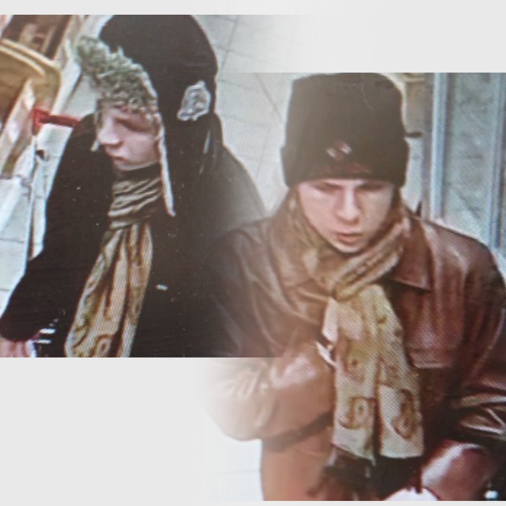 Полиция Петрозаводска разыскивает подозреваемых в краже молодых людей