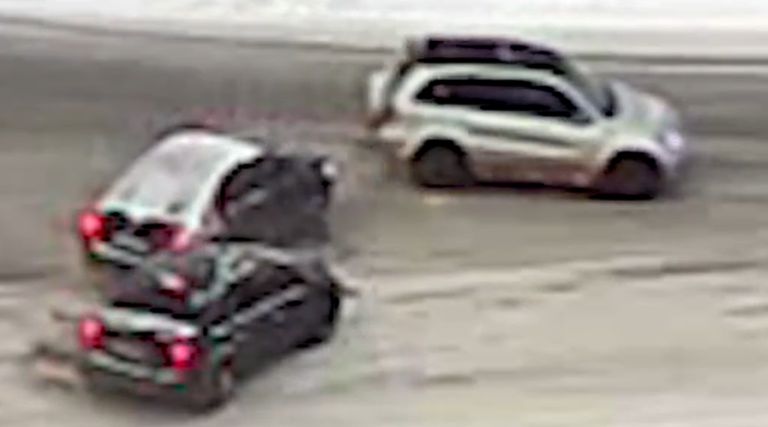 Случайный дрифт привел к массовой аварии на Кукковском кольце в Петрозаводске