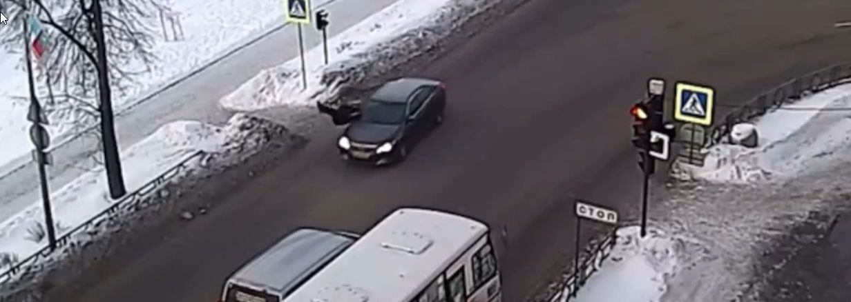 Стало известно, кого сбила машина на пешеходном переходе Петрозаводска