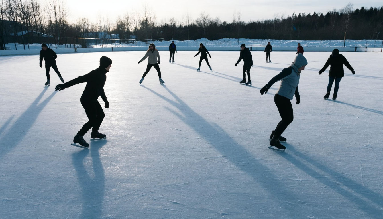 Жители Кондопоги требуют от властей хотя бы один ледовый каток