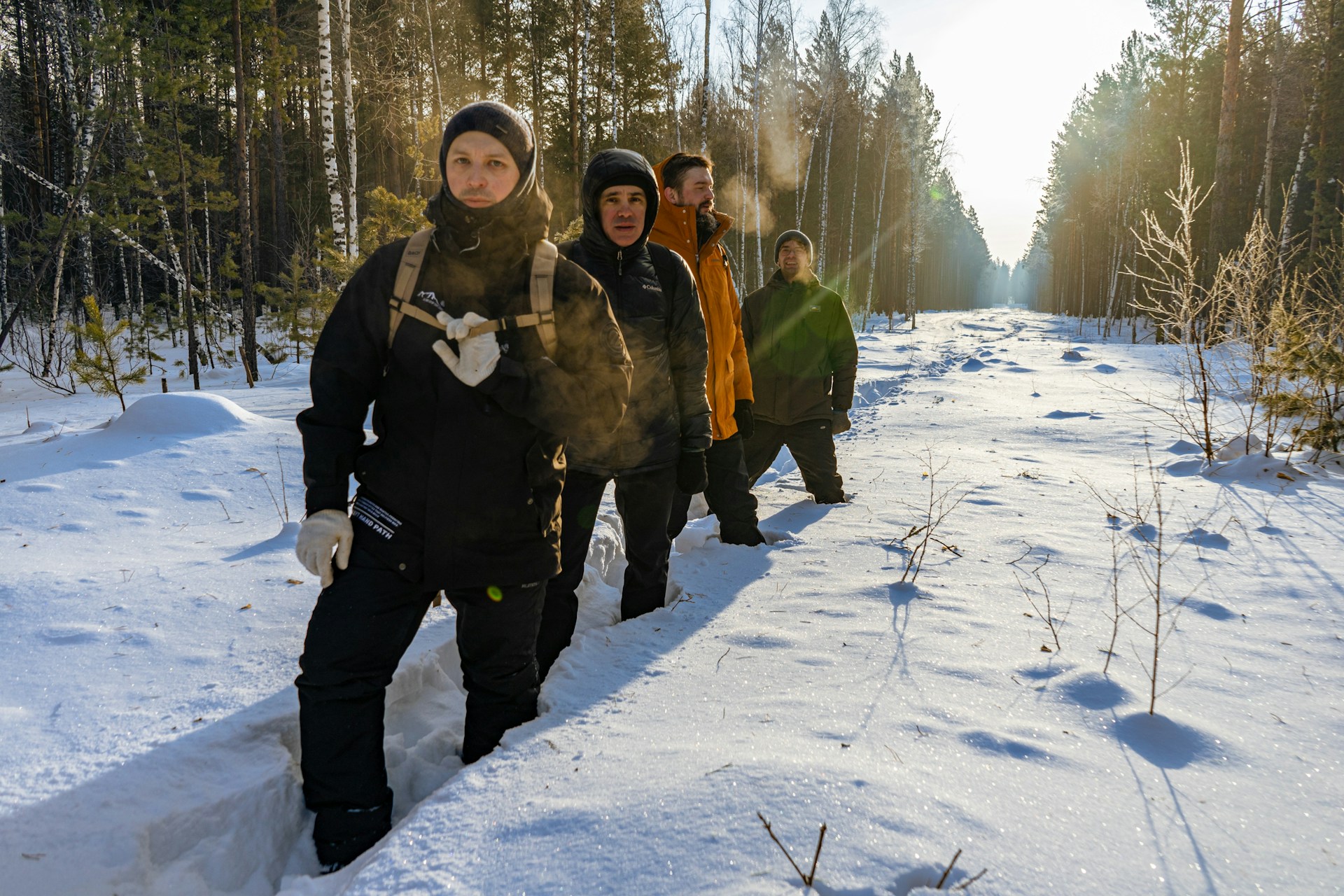 Классическая зима в День защитника: в Карелии без погодных рекордов