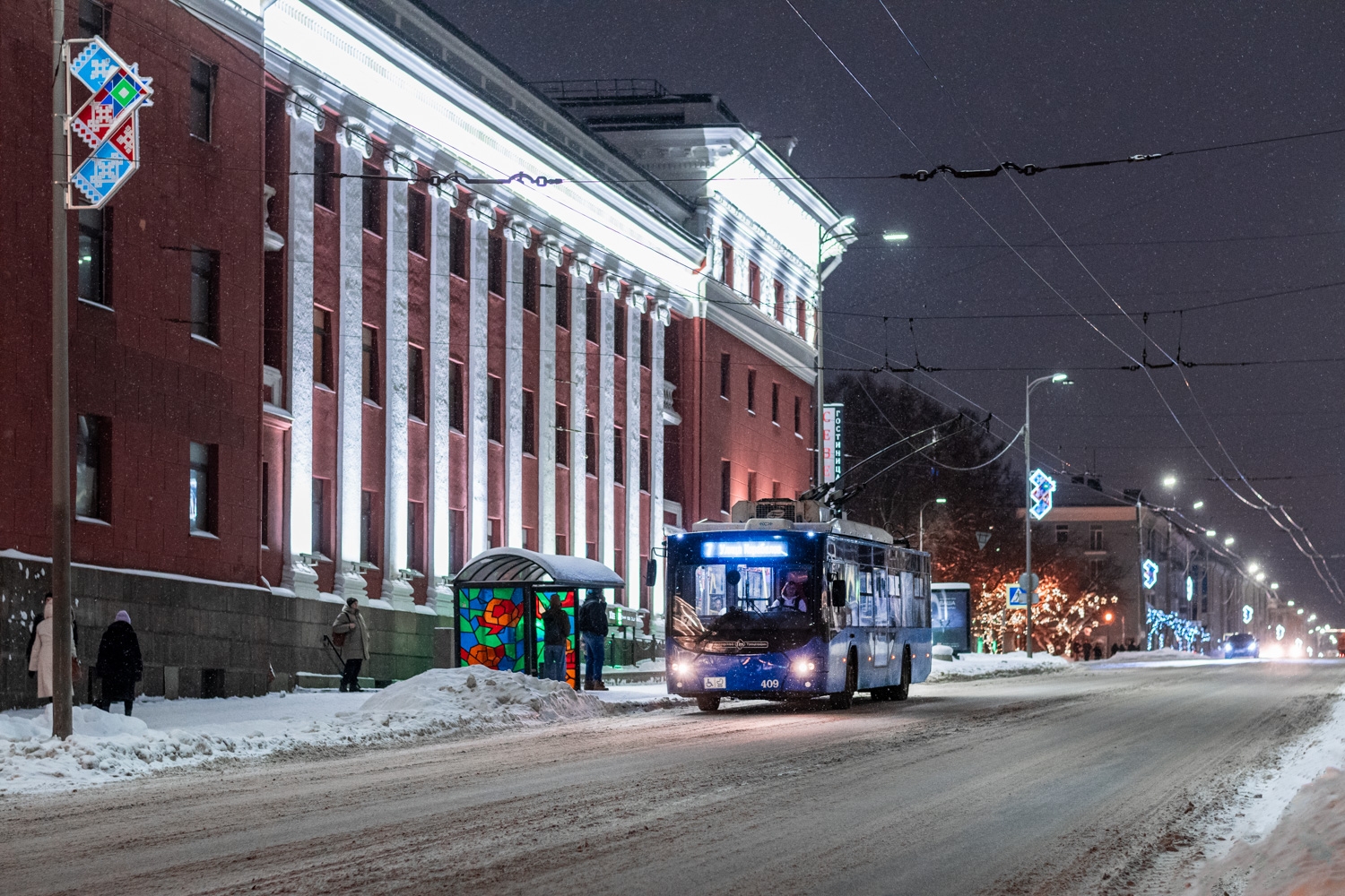 Троллейбус № 7 продолжает идти по изменённому маршруту в Петрозаводске