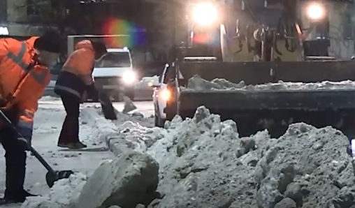 Кондопожское ДРСУ вывезло с улиц Петрозаводска 40 000 тонн снега с начала зимы