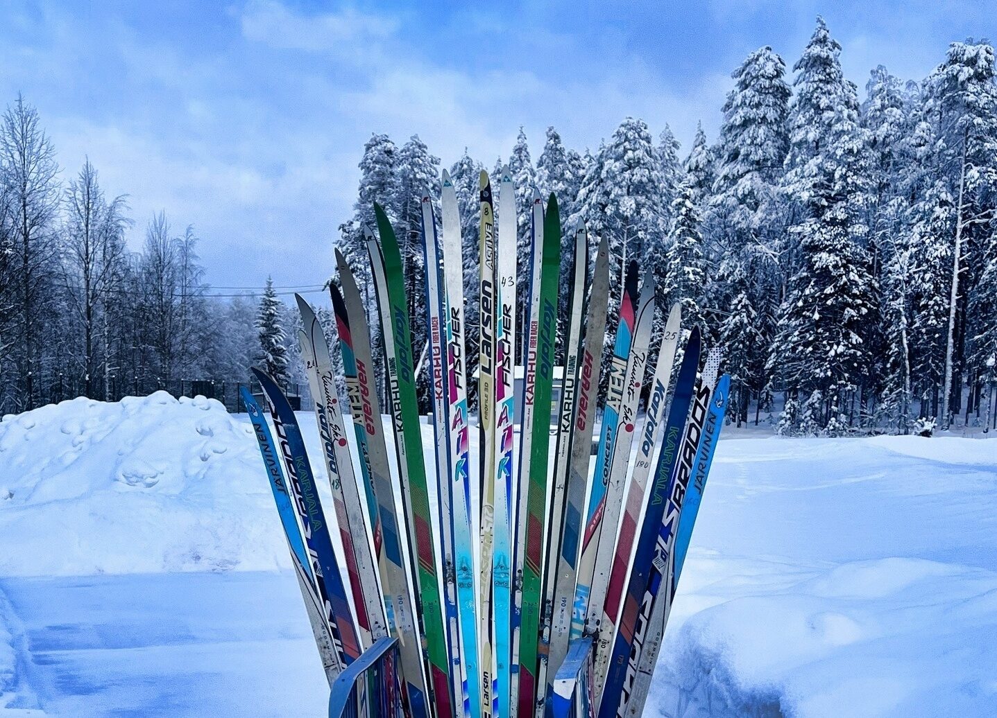 Спортивная школа Костомукши предложила жителям города подарить вторую жизнь старым лыжам