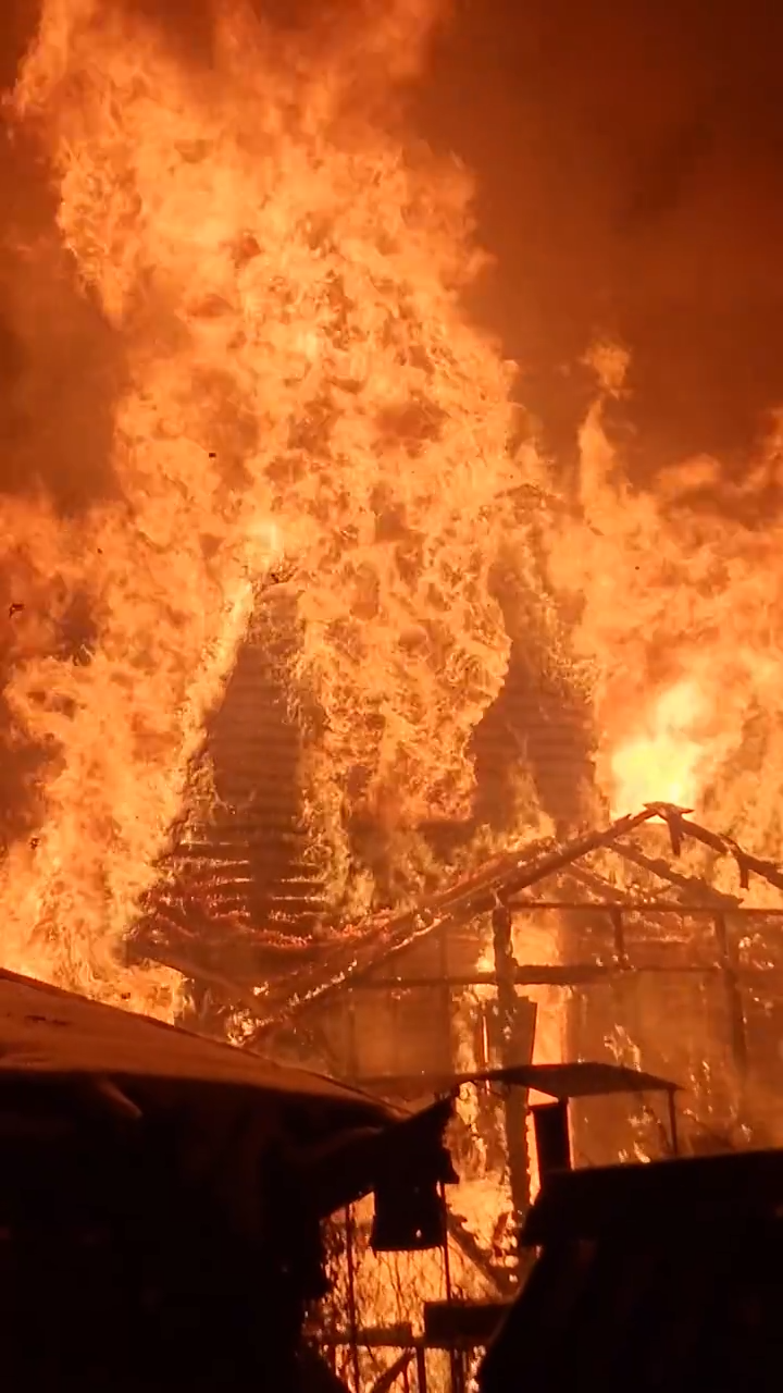 Дача сгорела под Петрозаводском