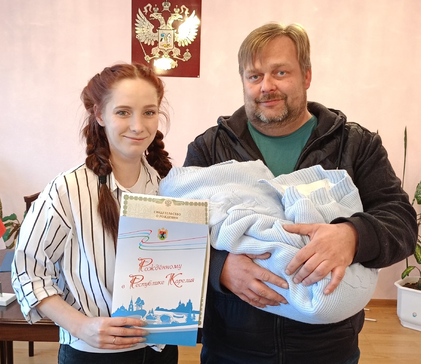 Самый счастливый ребенок родился в Суоярви