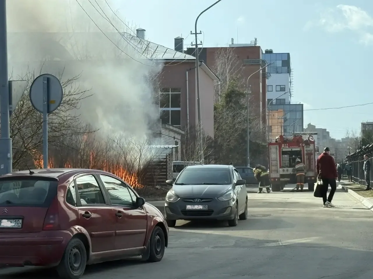 В Петрозаводске и Кондопоге за сутки произошло четыре пожара