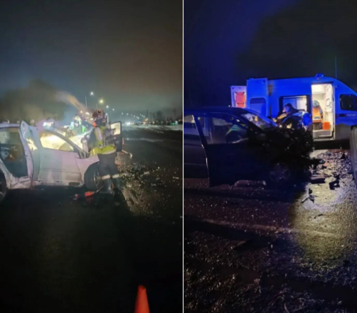 Пожарные оказали помощь при ДТП на трассе «Кола» в Карелии