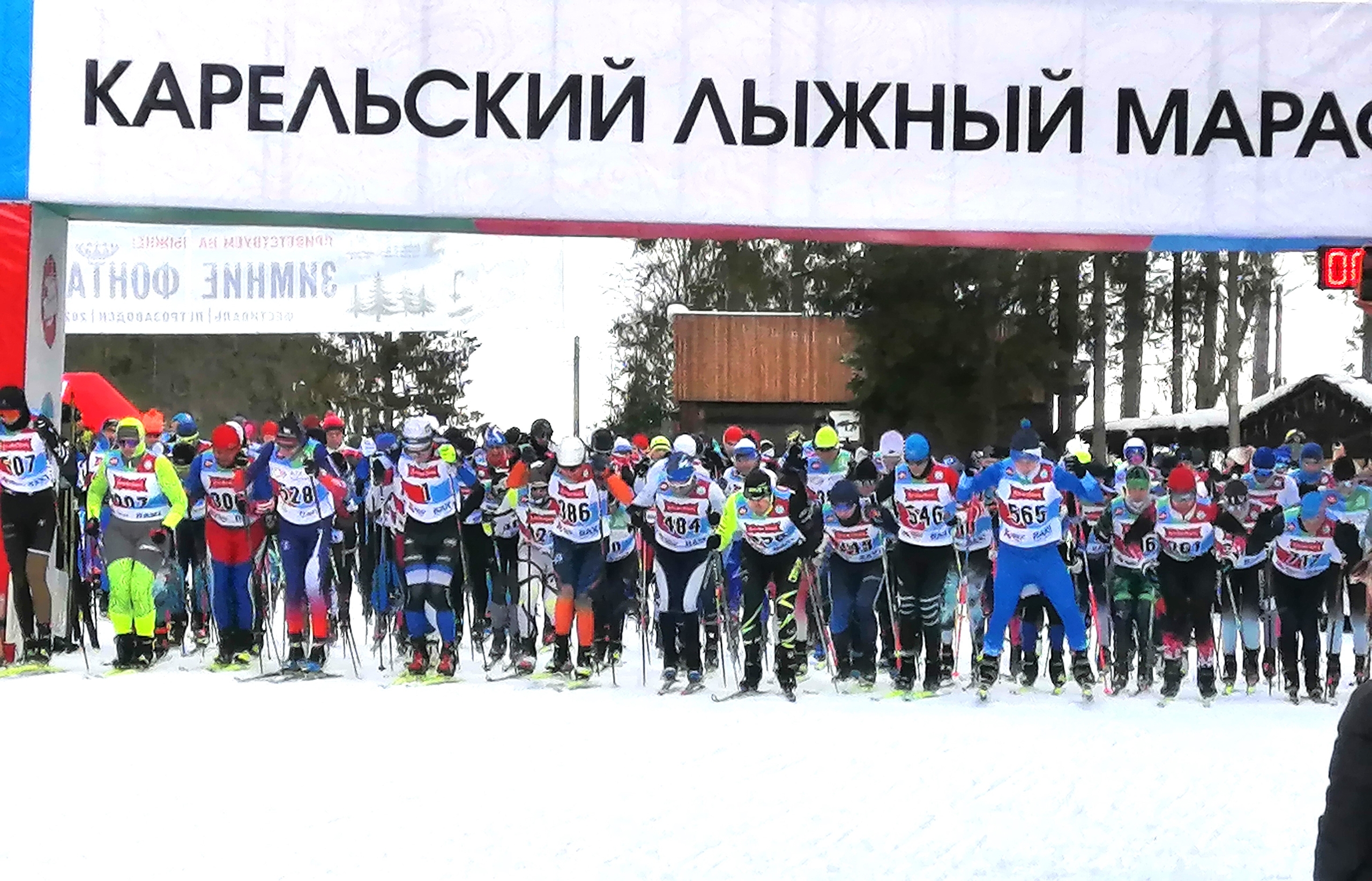 Рекордный забег: более 700 лыжников штурмовали трассу «Фонтаны» в Петрозаводске