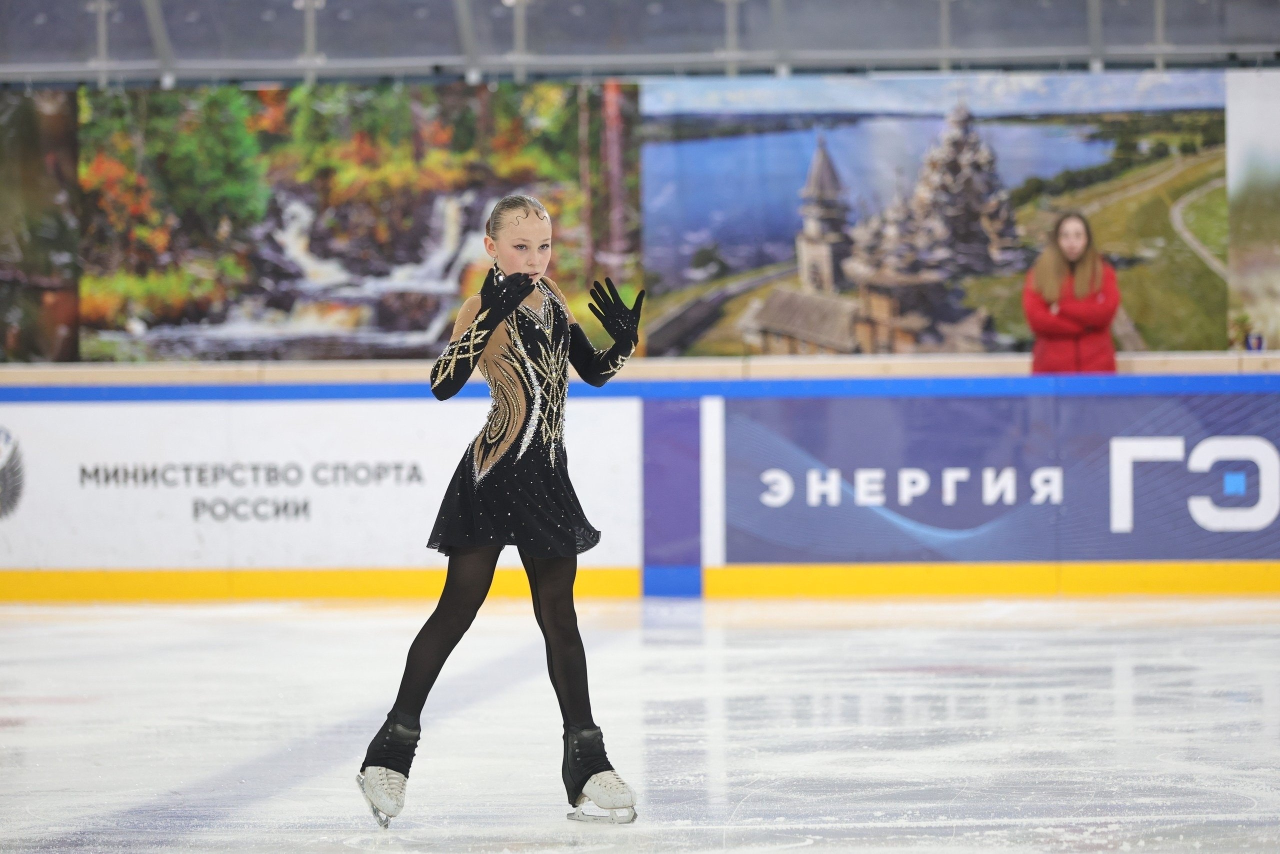 Карельская фигуристка Полина Бойкова выиграла всероссийские соревнования