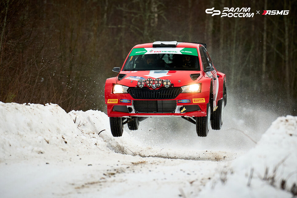Этап чемпионата России по ралли в Карелии стал настоящим побоищем