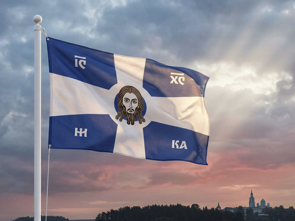 В Карелии разработан проект флага Валаамского монастыря