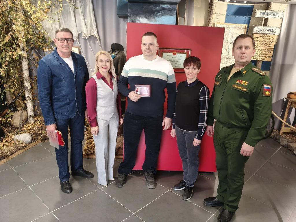 Петрозаводчанин Игорь Штурмин награжден медалью Суворова