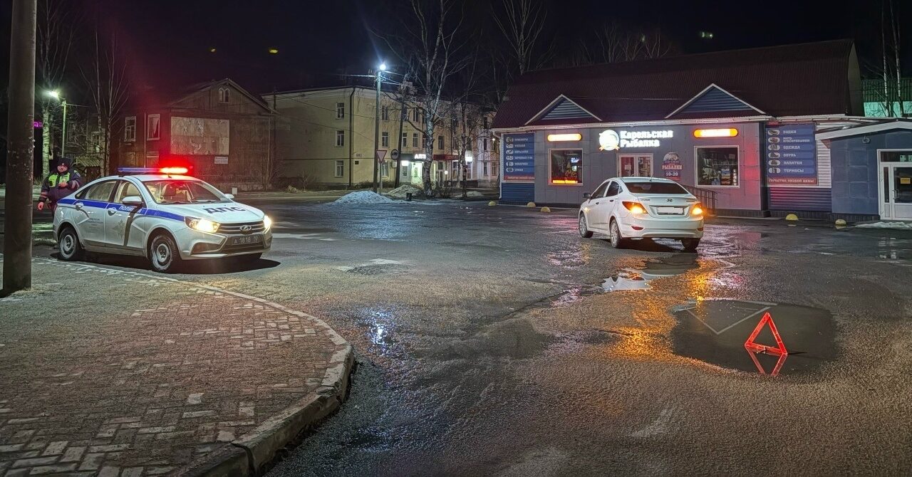 Гостья Карелии переходила дорогу в запрещенном месте и попала под машину