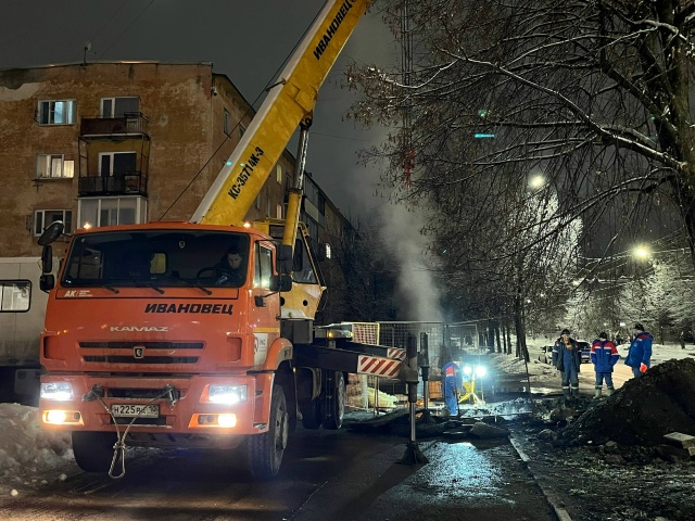 Коммунальщики устранили аварию на Калинина, оставившую без тепла и воды три района Петрозаводска