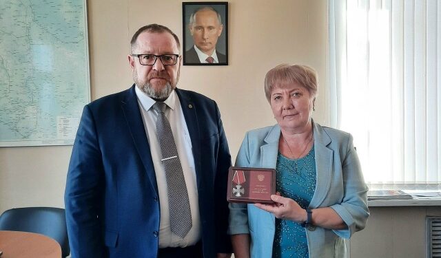 Орден Мужества передали матери погибшего на СВО жителя Прионежского района