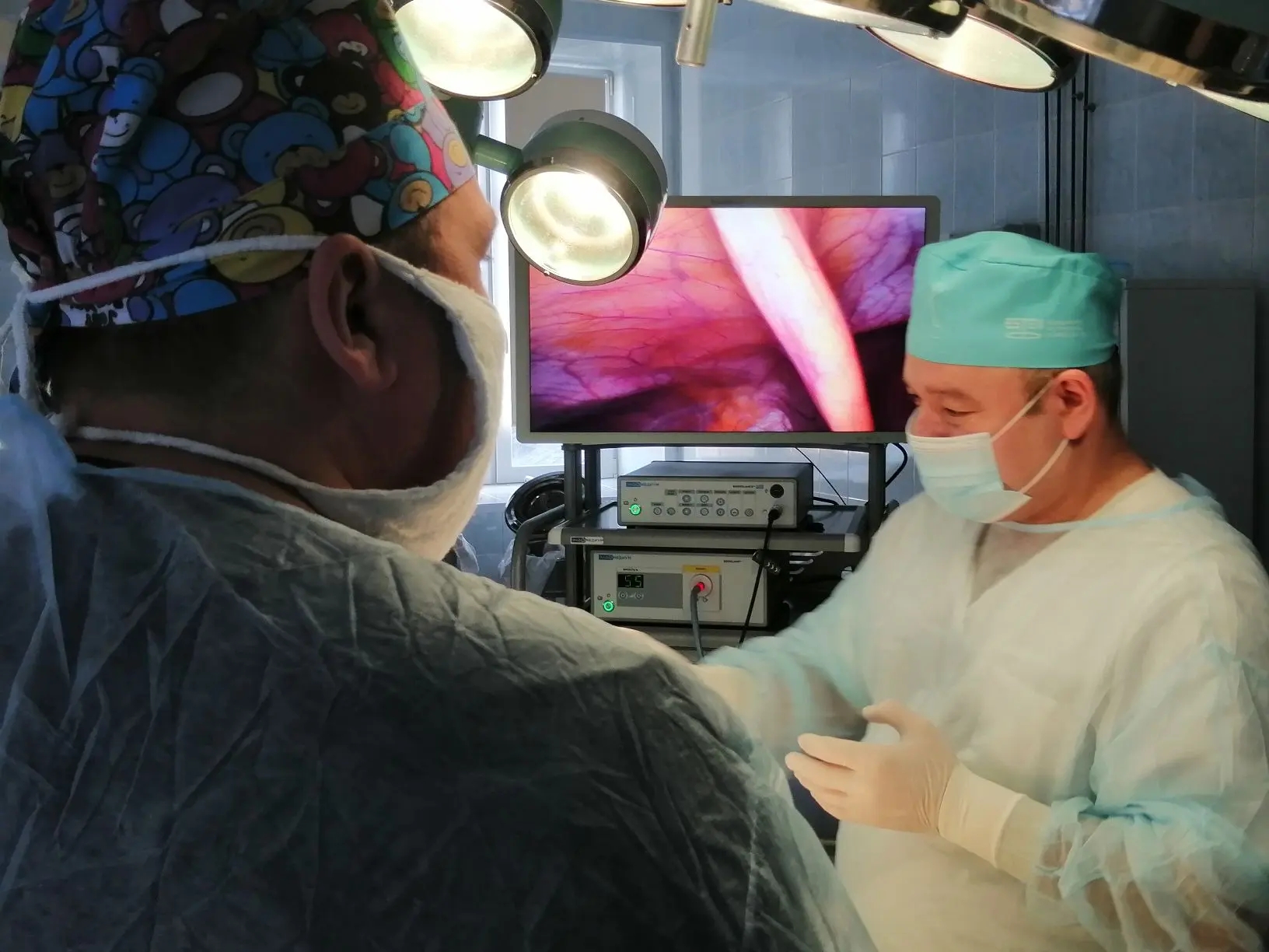 Врачи впервые выполнили лапароскопическую операцию в Олонецкой больнице