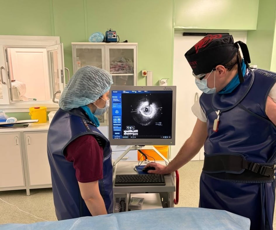 Новое оборудование в больнице Карелии позволит размещать датчик УЗИ внутри сосудов сердца