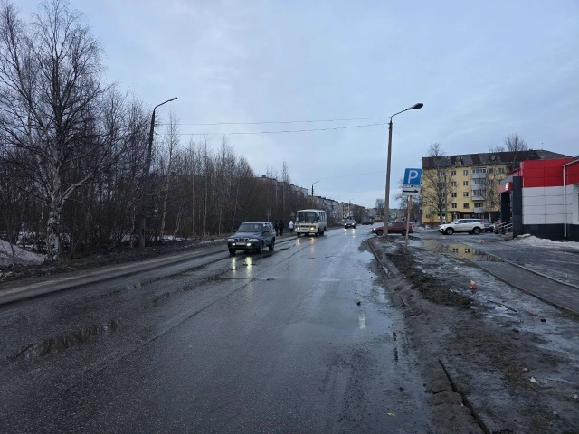 Пешеход-нарушитель попала под колеса УАЗа в Беломорске