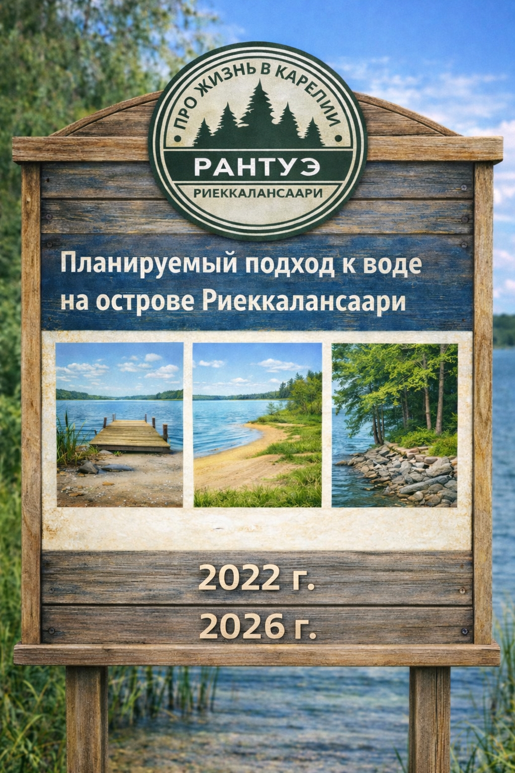 Активисты в Сортавальском округе добиваются пожарного подъезда к водоему