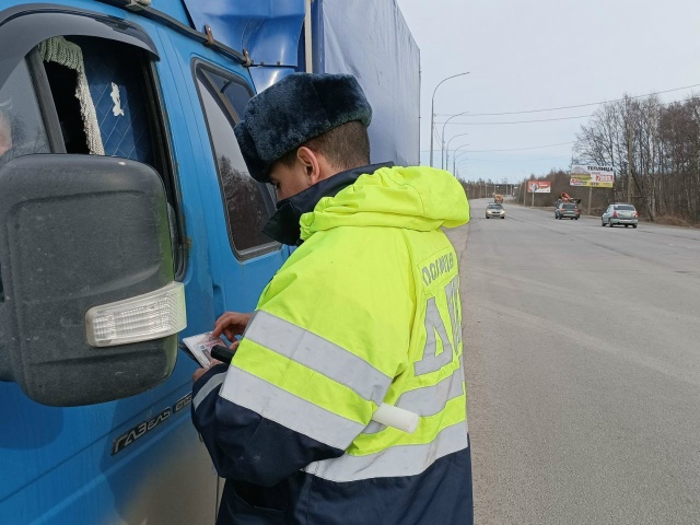 В Петрозаводске дорожные инспекторы всю рабочую неделю будут проверять грузовой транспорт