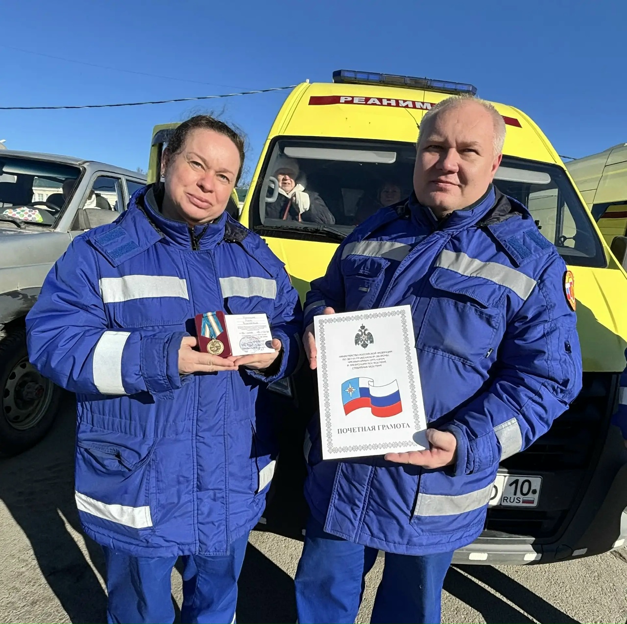 Медикам в Карелии вручили медали «За содружество во имя спасения»