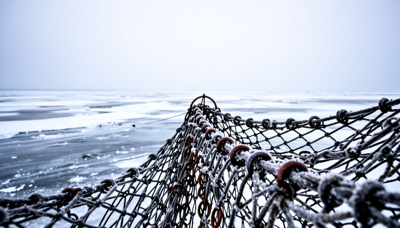 В этом году в Карелии навага предпочла не плыть туда, где ее собирались выловить