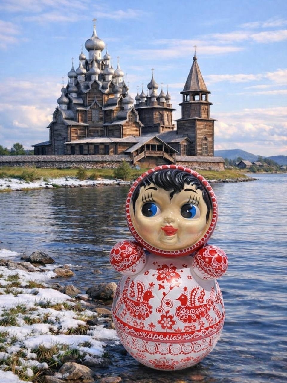 Карельскую неваляшку представили в Наццентре «Россия» в Москве