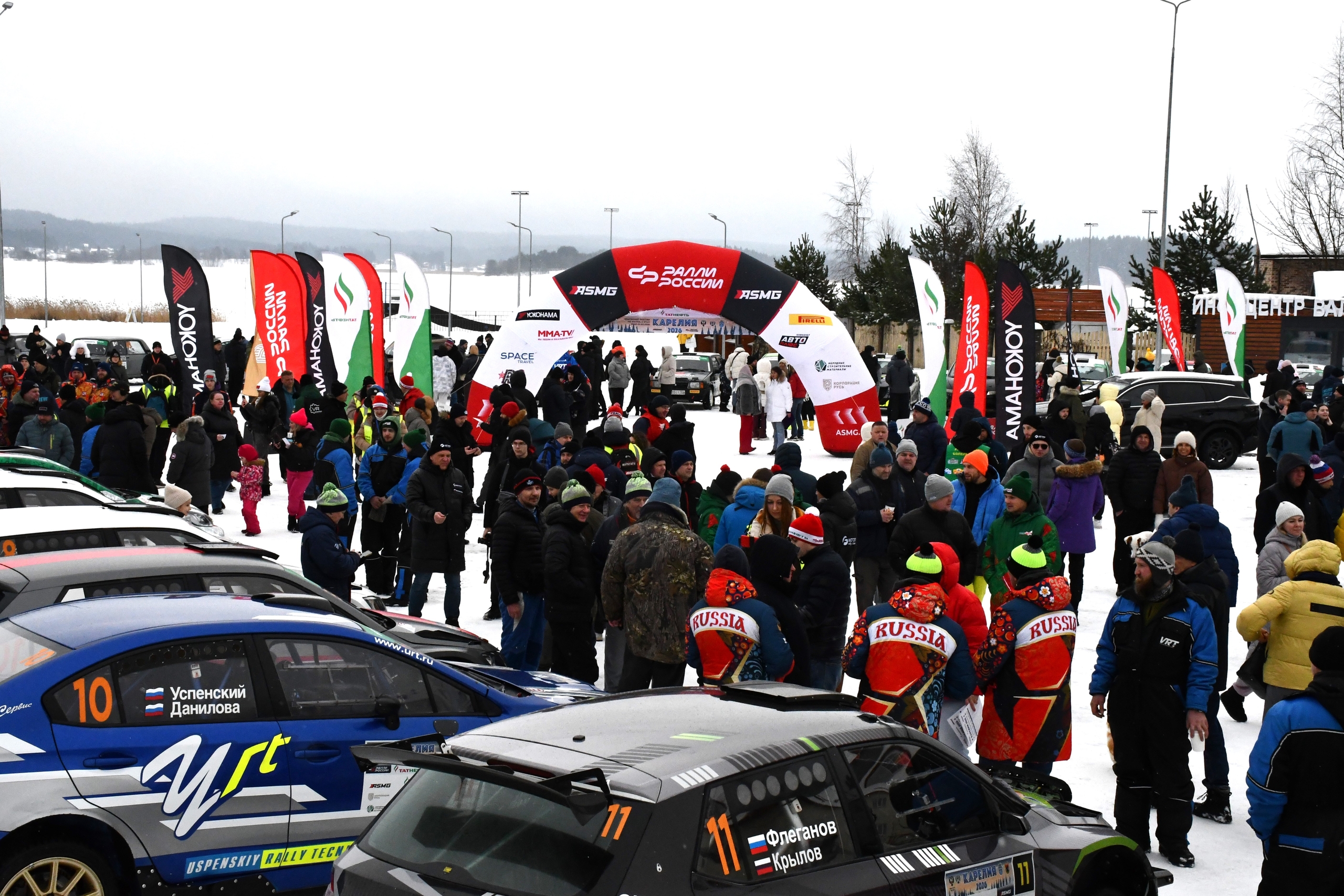 На ралли в Сортавале не обошлось без «кульбитов» на трассе