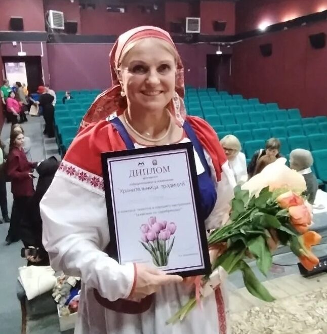 Сотрудница УФСИН из Сегежи получила титул хранительницы традиций