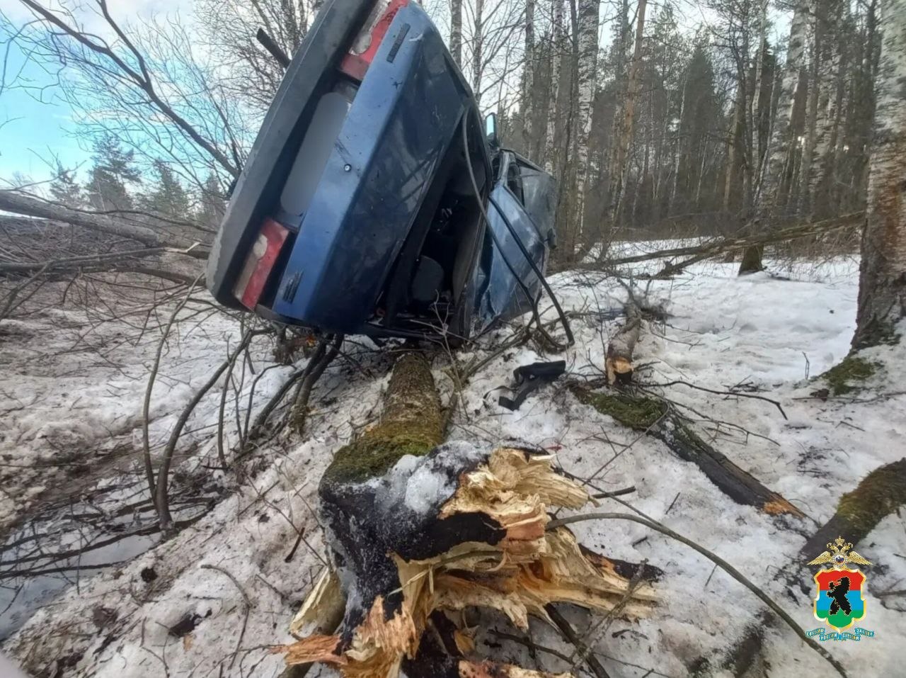 Смертельное ДТП на трассе Кончезеро - Кондопога: юноша не справился с управлением