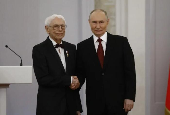 Путин поздравил великого композитора Александра Зацепина со 100-летним юбилеем