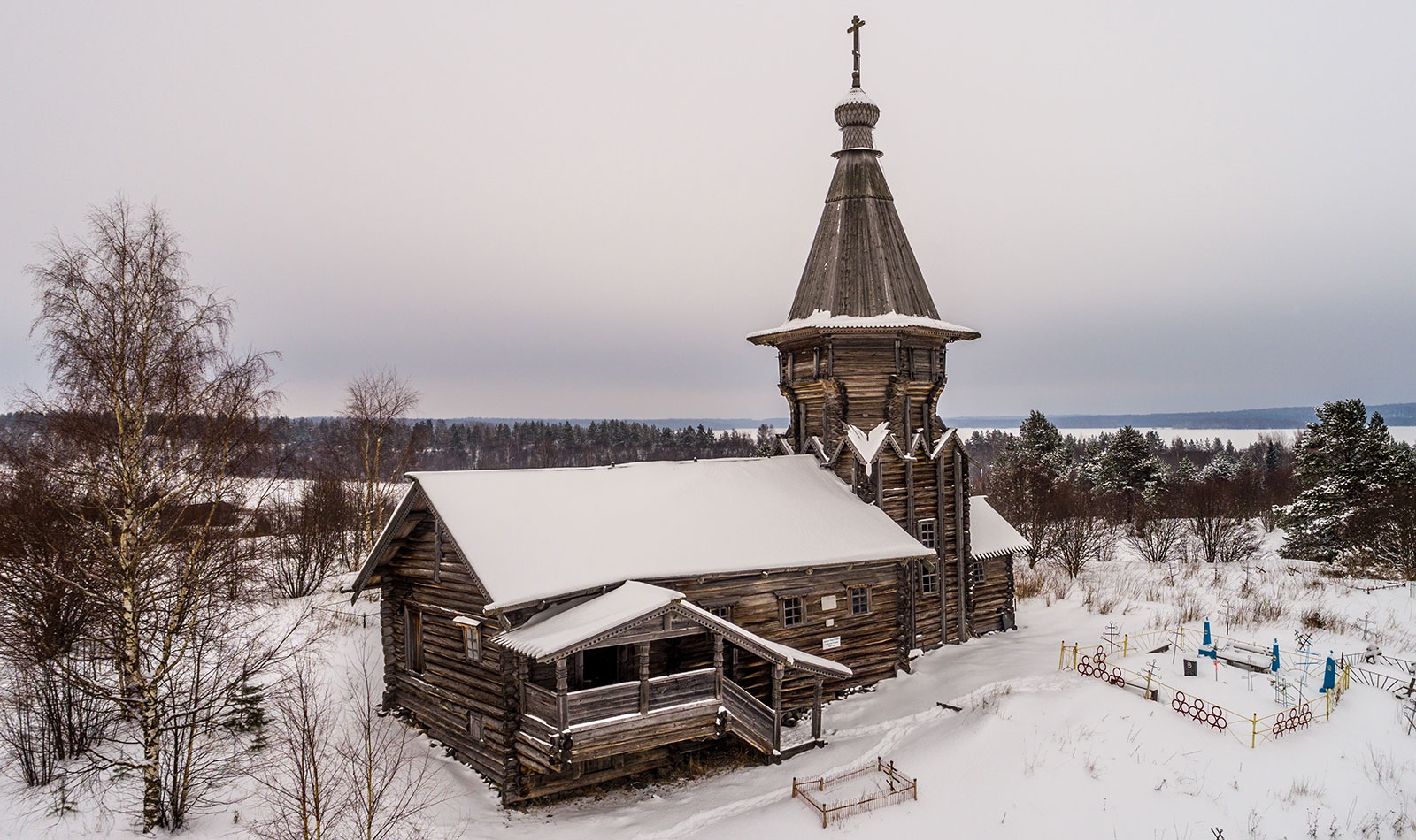 Церковь на Лычном острове в Карелии готовят к реставрации